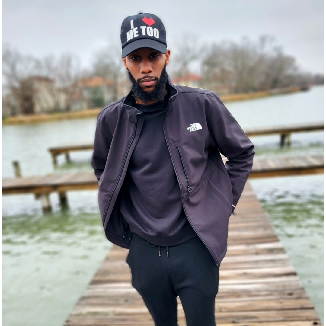 Carl Robinson wearing I Love Me Too Unisex Dad Hat